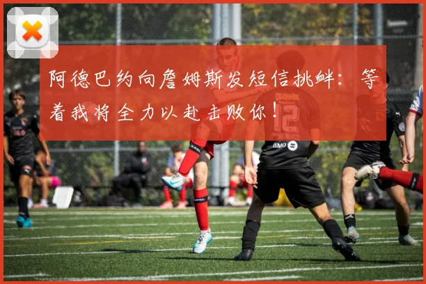 阿德巴约向詹姆斯发短信挑衅：等着我将全力以赴击败你！